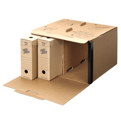 Loeff's Patent® 4001 Archivcontainer STANDARD - 15PK__BB_Loeffs_77727_4001_Standard_Container_With_77705_3003 FilingBox.png